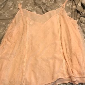 torrid Tops - NEVER WORN! Peachy pink adorable blouse tank torrid Tops - NEVER WORN! Peachy pink adorable blouse tank